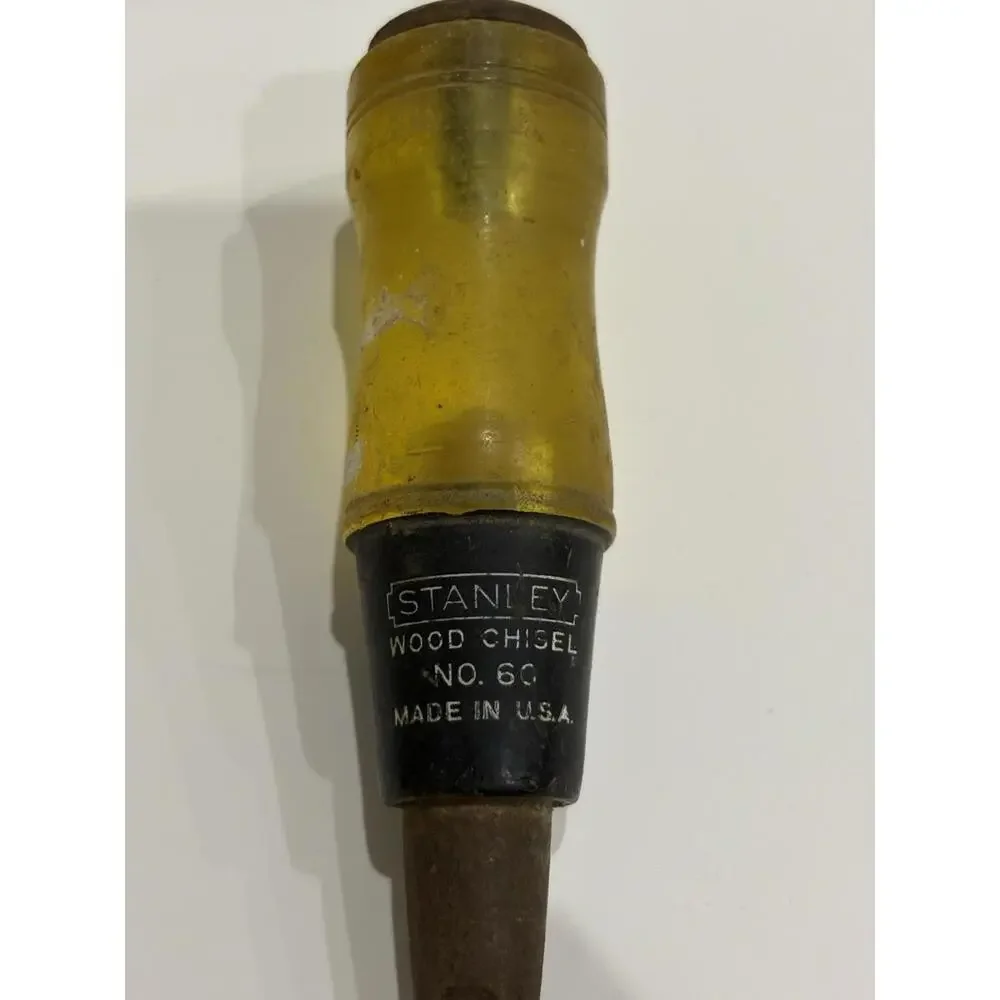 Vintage Stanley No. 60 Wood Chisel - Picture 2 of 4